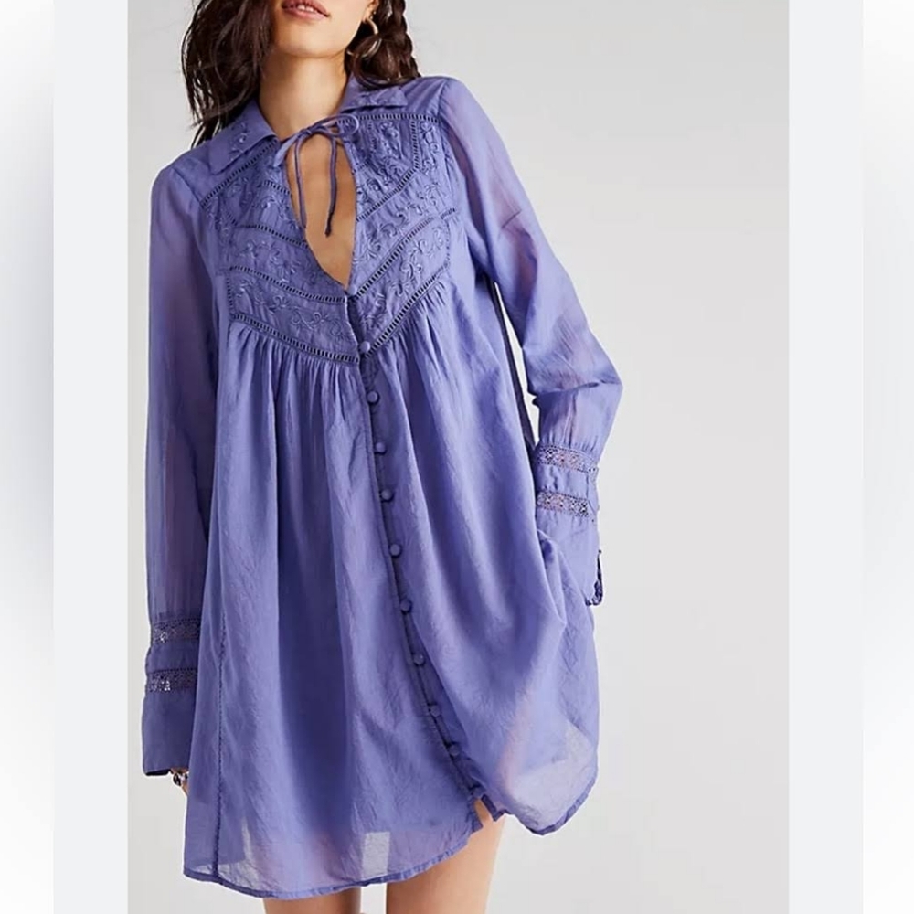 NWT Free People Haddie Mini Dress
